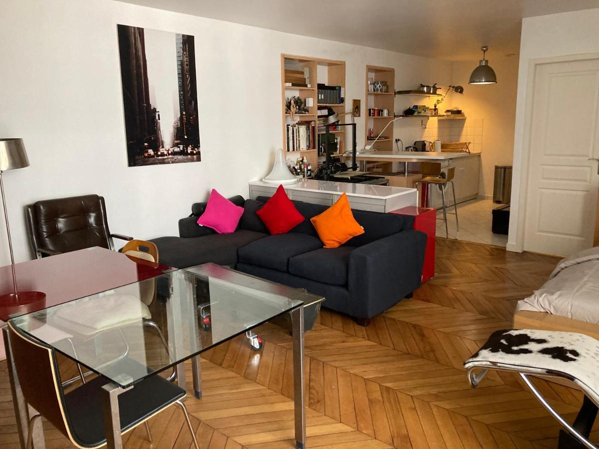 Charmant Studio Appartamento Parigi Esterno foto