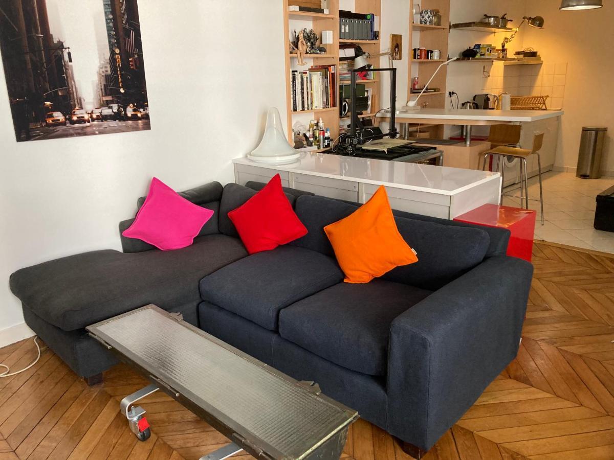 Charmant Studio Appartamento Parigi Esterno foto