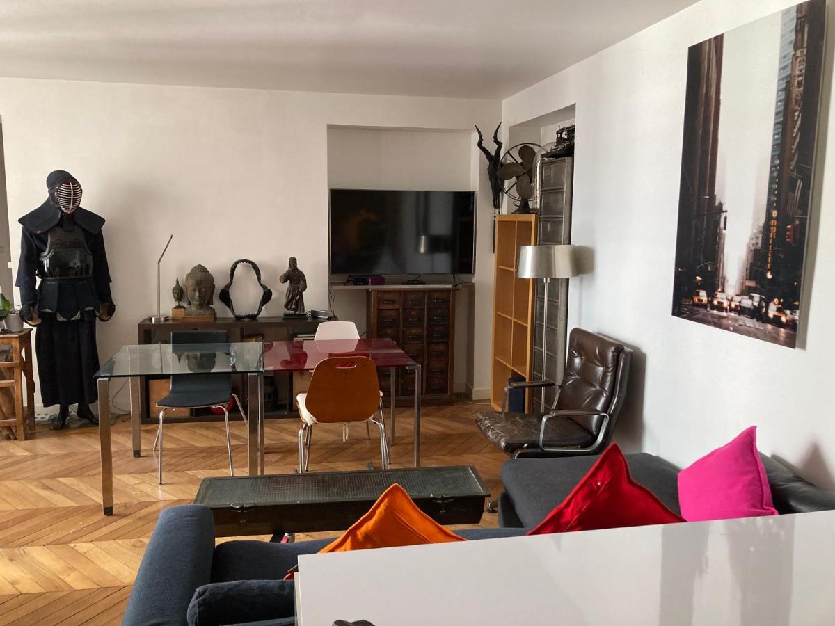 Charmant Studio Appartamento Parigi Esterno foto