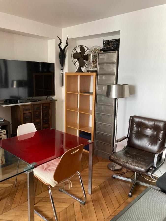 Charmant Studio Appartamento Parigi Esterno foto