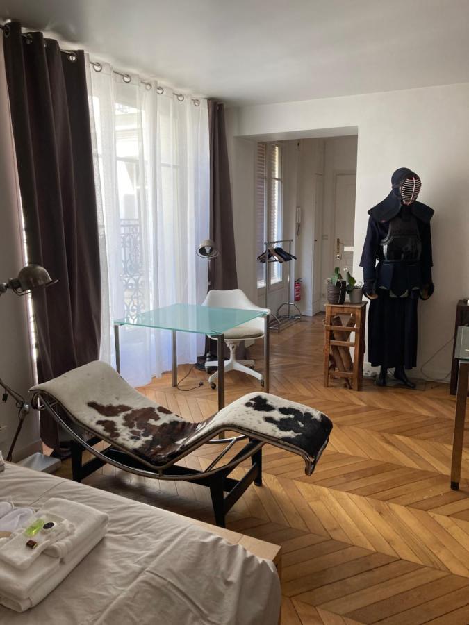 Charmant Studio Appartamento Parigi Esterno foto